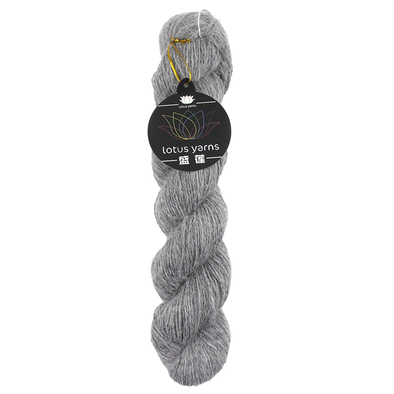 New Bunny Art skein with its Lotus Yarns label, cut out