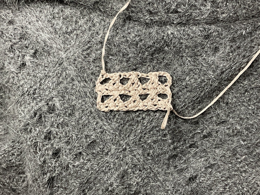 Nora Sweater — step 2