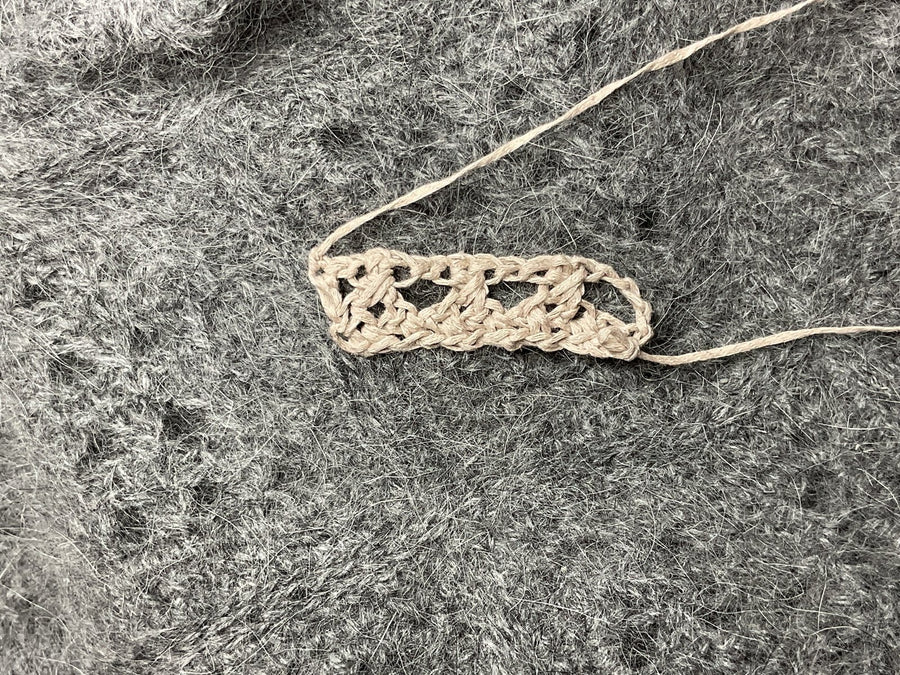 Nora Sweater — step 6