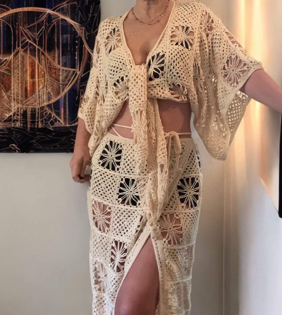 Zoé Top, crochet pattern by TricotsFaitsMain