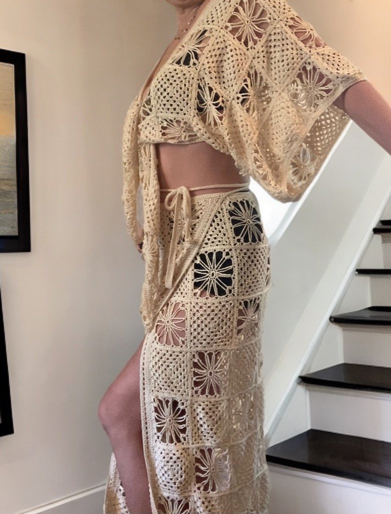 Zoé Skirt, crochet pattern by TricotsFaitsMain