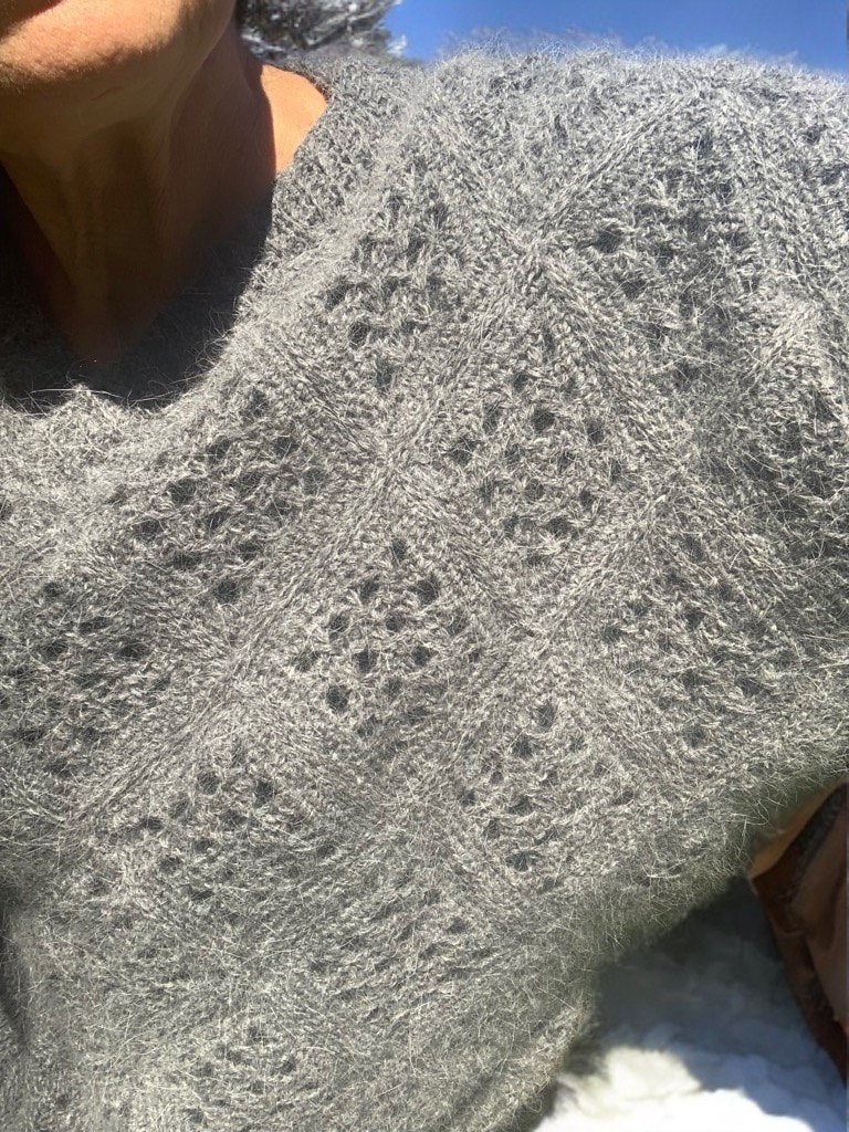 Nora Sweater, crochet pattern by TricotsFaitsMain